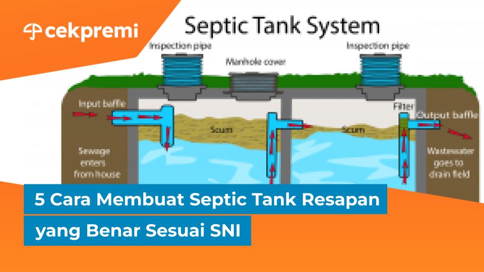 Cara Membuat Septic Tank Resapan Yang Benar Sesuai Sni