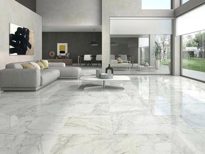 lantai granit putih