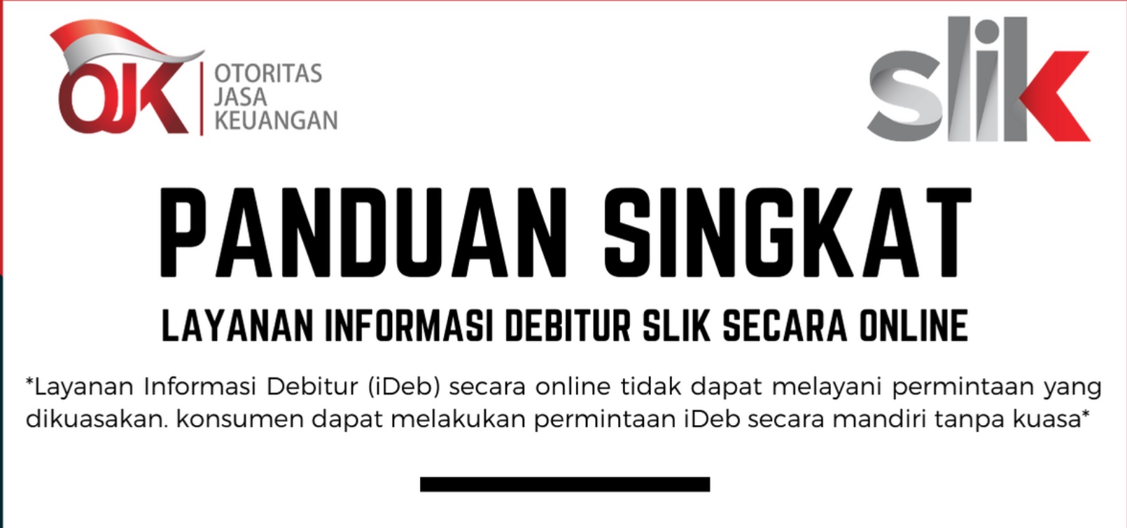 Cara Cek BI Checking Online Terbaru Melalui SLIK OJK